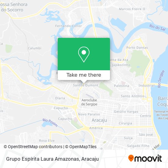 Grupo Espírita Laura Amazonas map