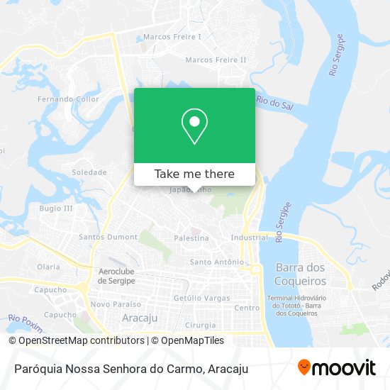 Paróquia Nossa Senhora do Carmo map