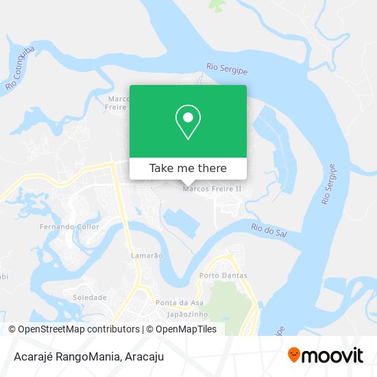 Acarajé RangoMania map