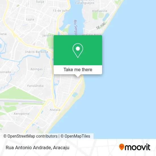Rua Antonio Andrade map