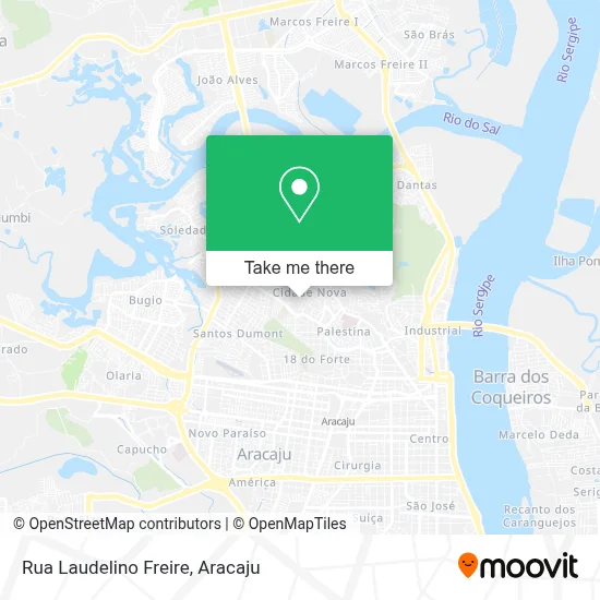 Rua Laudelino Freire map