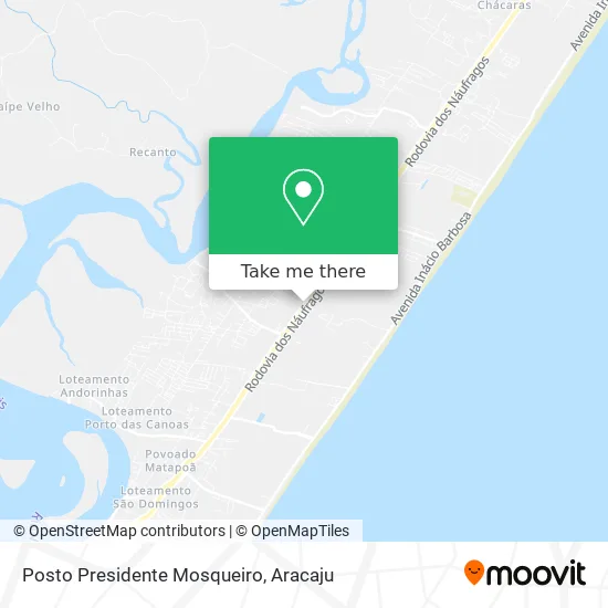 Posto Presidente Mosqueiro map
