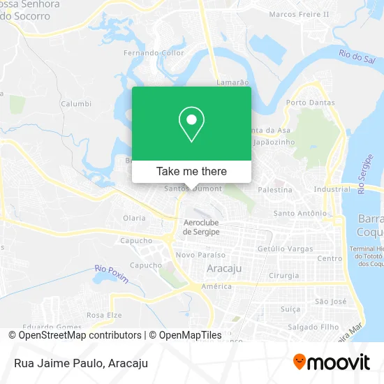 Rua Jaime Paulo map