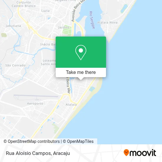 Rua Aloísio Campos map
