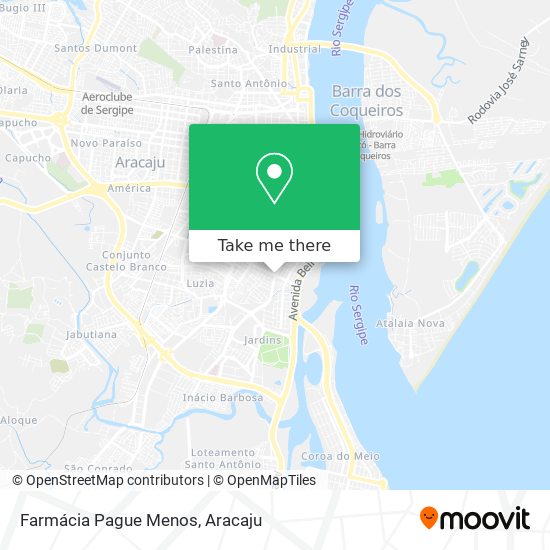 Farmácia Pague Menos map