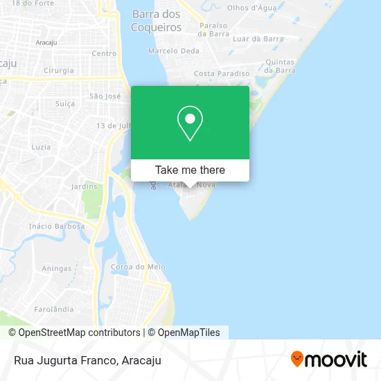 Rua Jugurta Franco map