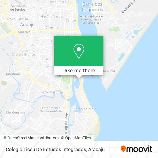 Colégio Liceu De Estudos Integrados map