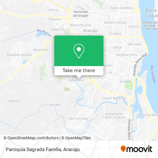 Paróquia Sagrada Família map