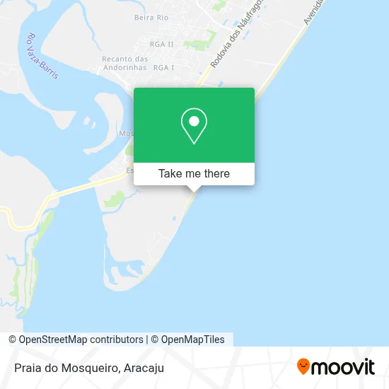 Praia do Mosqueiro map