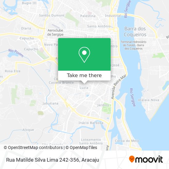 Rua Matilde Silva Lima 242-356 map