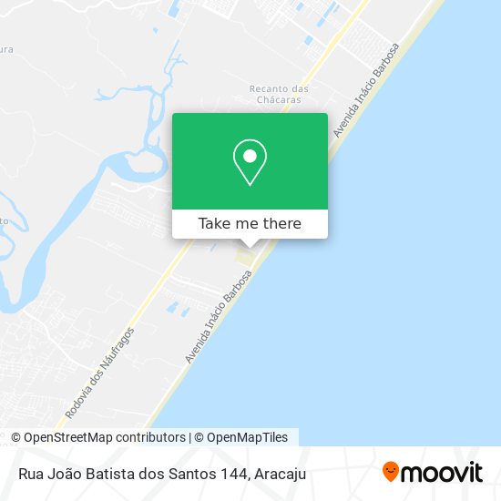 Mapa Rua João Batista dos Santos 144