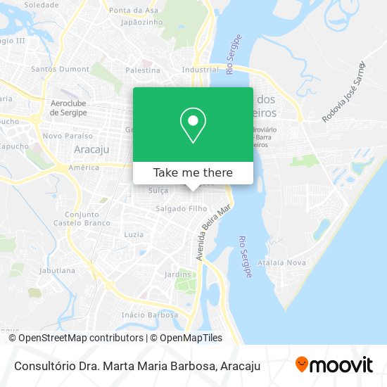 Consultório Dra. Marta Maria Barbosa map