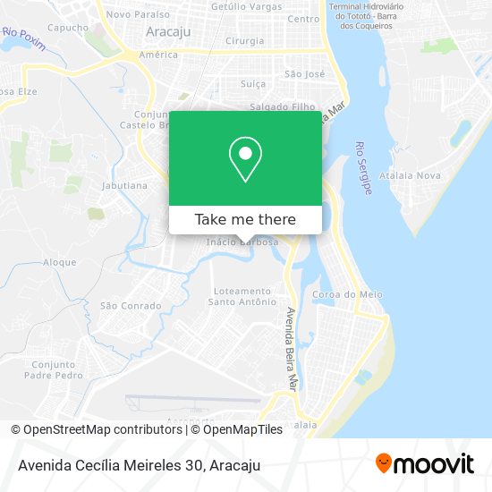 Avenida Cecília Meireles 30 map