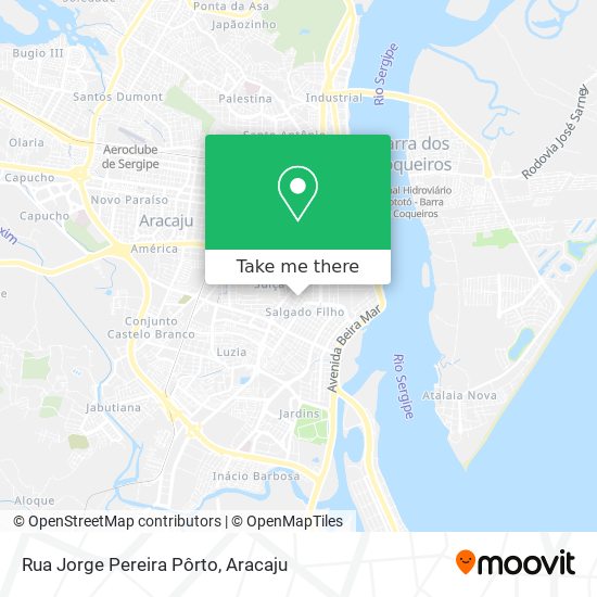 Rua Jorge Pereira Pôrto map