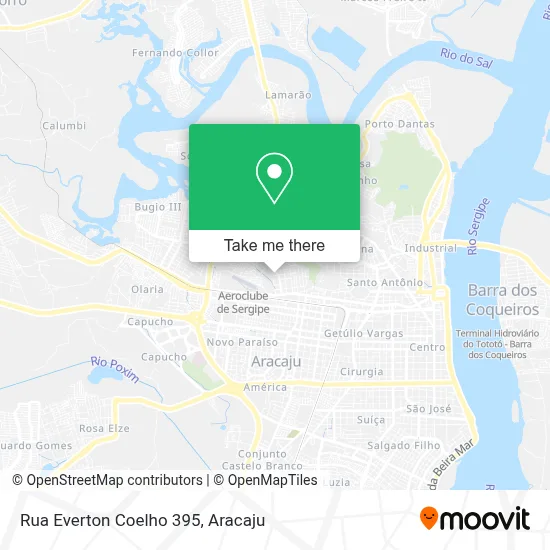 Rua Everton Coelho 395 map