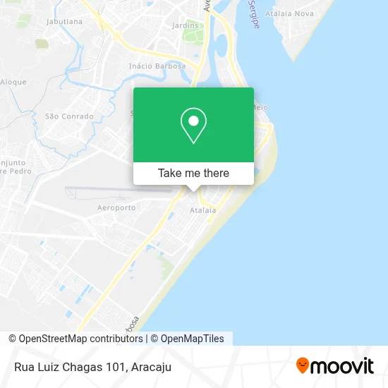 Rua Luiz Chagas 101 map