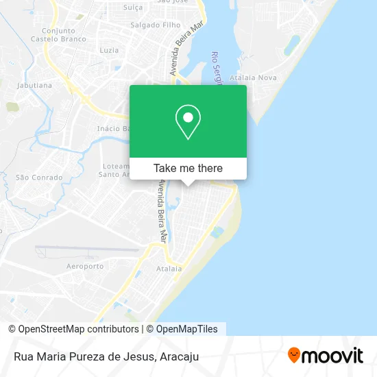 Rua Maria Pureza de Jesus map