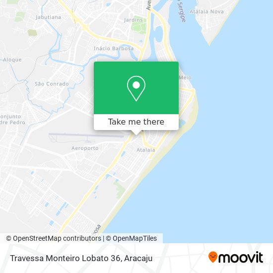 Travessa Monteiro Lobato 36 map