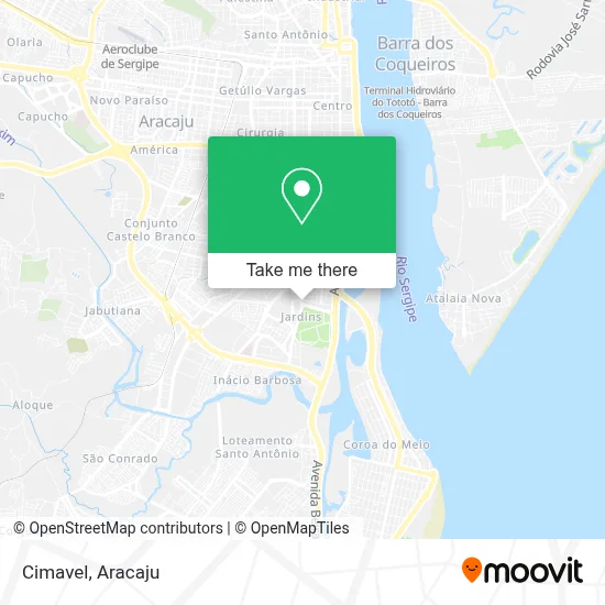Cimavel map