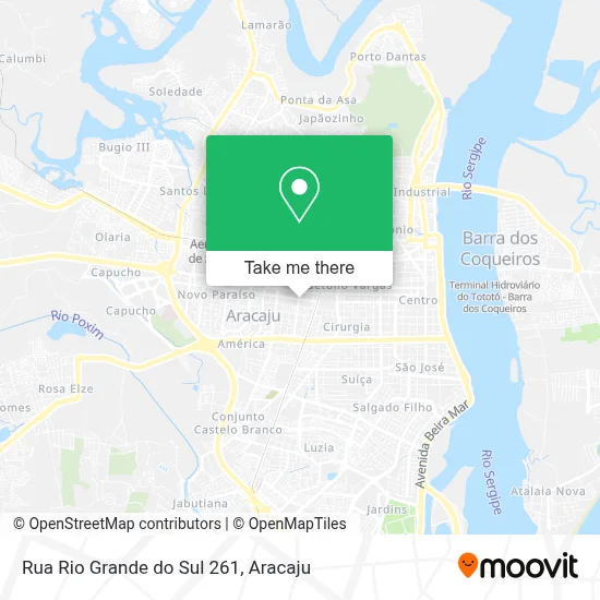 Rua Rio Grande do Sul 261 map