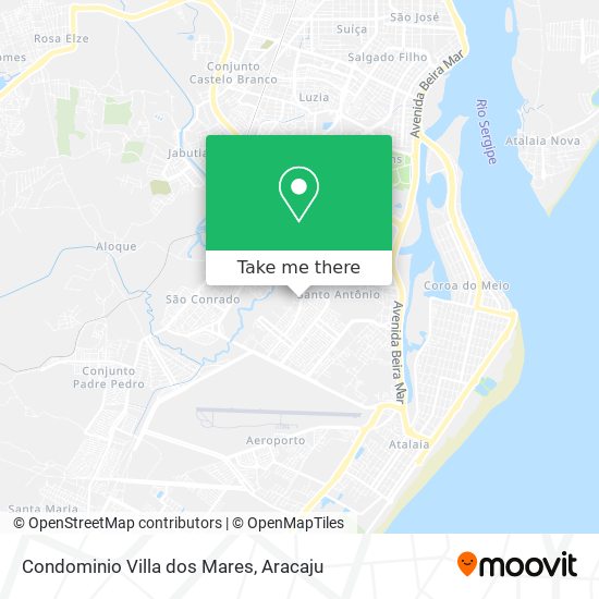 Mapa Condominio Villa dos Mares