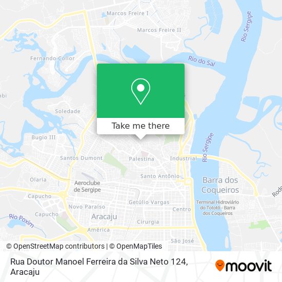 Rua Doutor Manoel Ferreira da Silva Neto 124 map