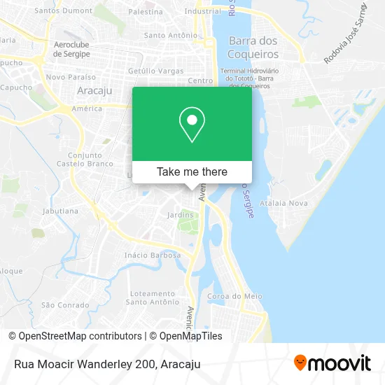 Rua Moacir Wanderley 200 map