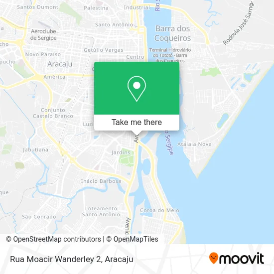 Rua Moacir Wanderley 2 map