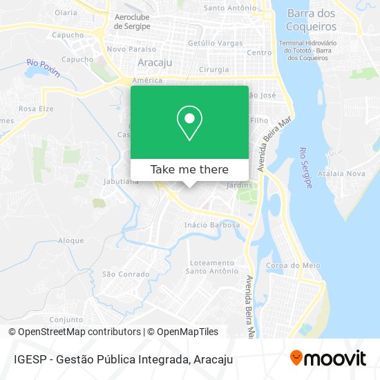 IGESP - Gestão Pública Integrada map