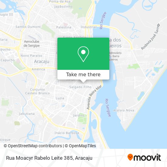 Rua Moacyr Rabelo Leite 385 map