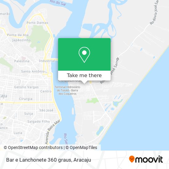 Mapa Bar e Lanchonete 360 graus