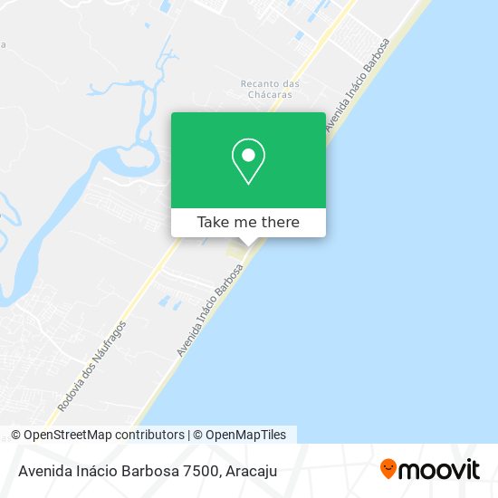 Mapa Avenida Inácio Barbosa 7500