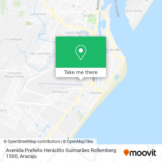 Avenida Prefeito Heráclito Guimarães Rollemberg 1500 map