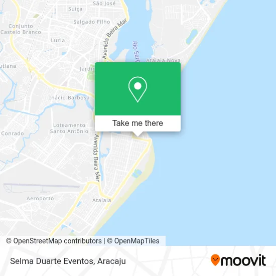 Selma Duarte Eventos map