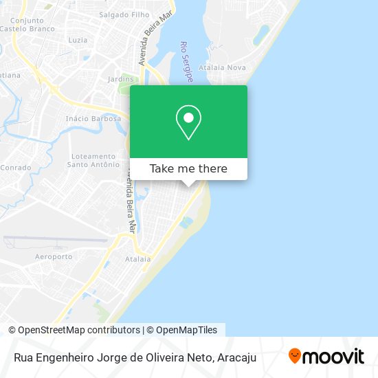 Rua Engenheiro Jorge de Oliveira Neto map