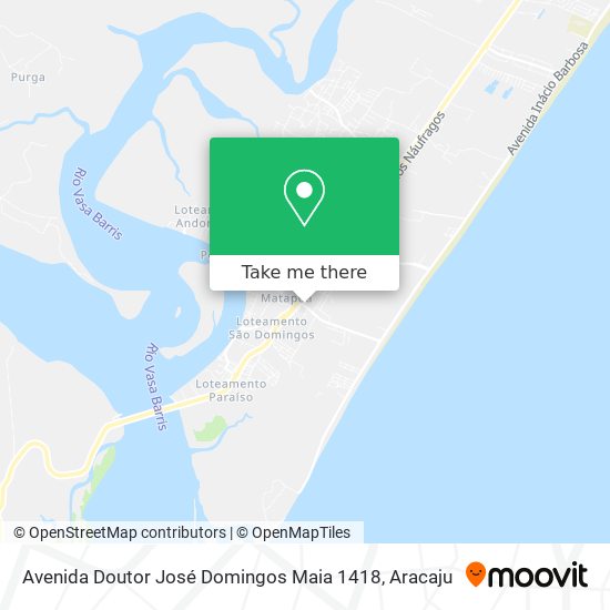 Mapa Avenida Doutor José Domingos Maia 1418