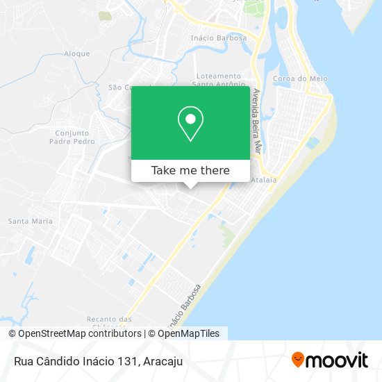 Rua Cândido Inácio 131 map