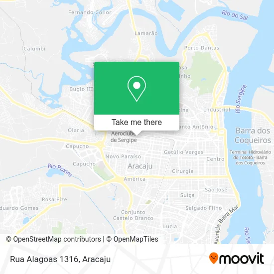 Rua Alagoas 1316 map