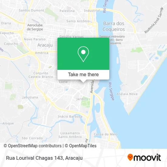 Rua Lourival Chagas 143 map