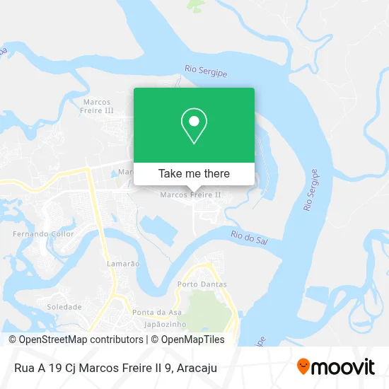 Rua A 19 Cj Marcos Freire II 9 map