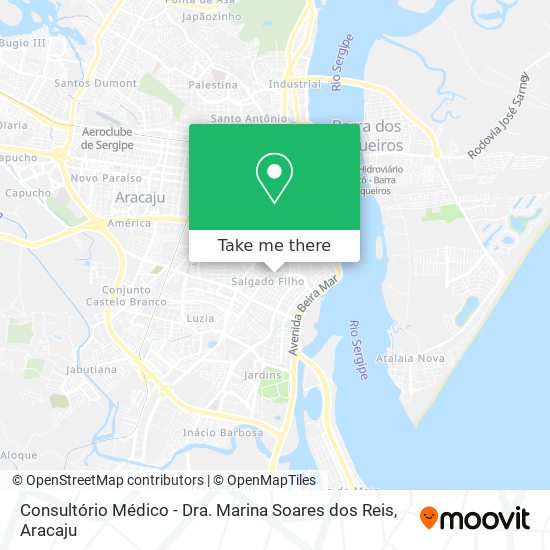 Consultório Médico - Dra. Marina Soares dos Reis map