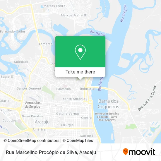 Rua Marcelino Procópio da Silva map