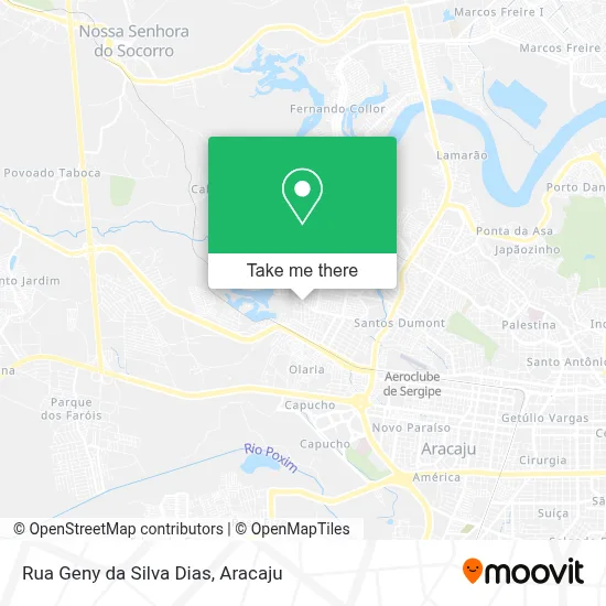Rua Geny da Silva Dias map