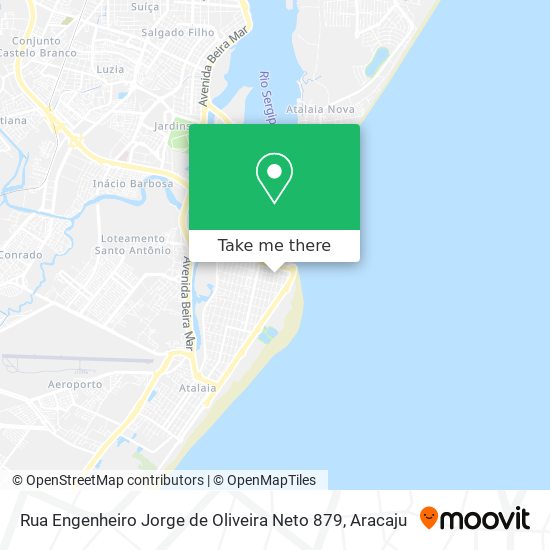 Rua Engenheiro Jorge de Oliveira Neto 879 map