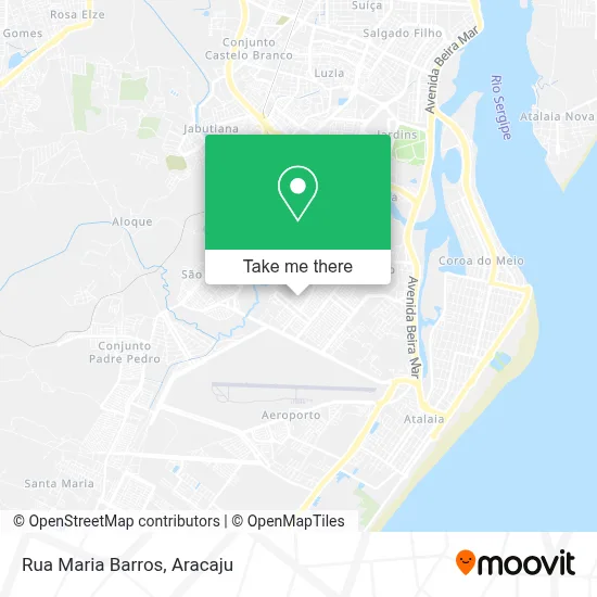 Rua Maria Barros map