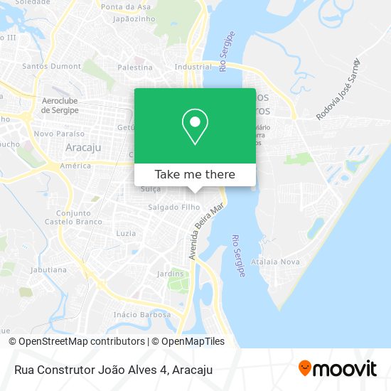 Rua Construtor João Alves 4 map