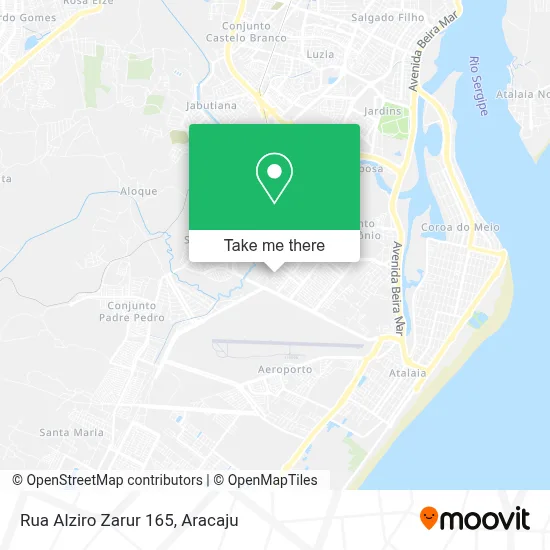 Rua Alziro Zarur 165 map