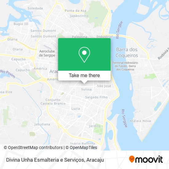 Divina Unha Esmalteria e Serviços map