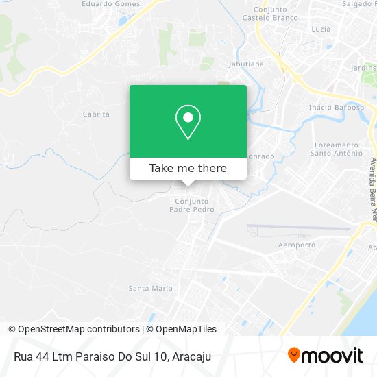 Rua 44 Ltm Paraiso Do Sul 10 map