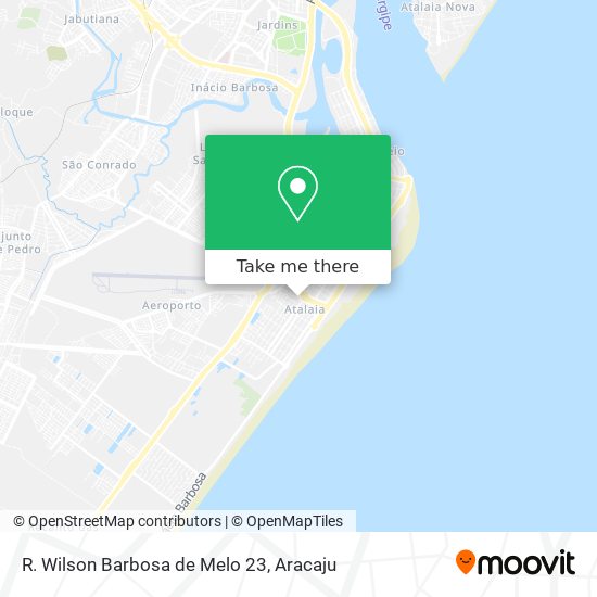 R. Wilson Barbosa de Melo 23 map